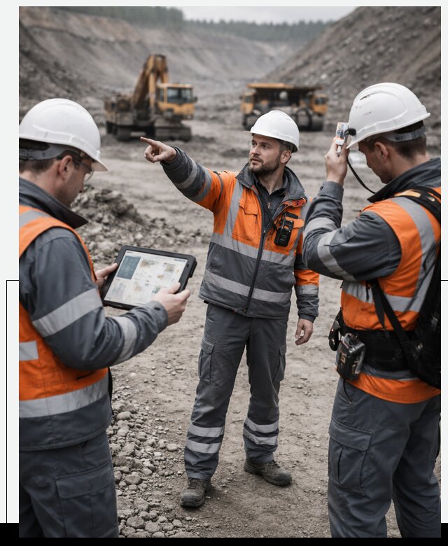 Система контроля персонала для горнодобывающей отрасли в Раменском