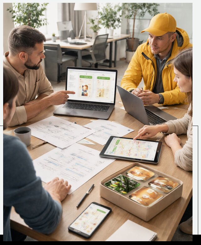 Разработка агрегатора доставки еды в Раменском от 15209 р., АвикейРмн