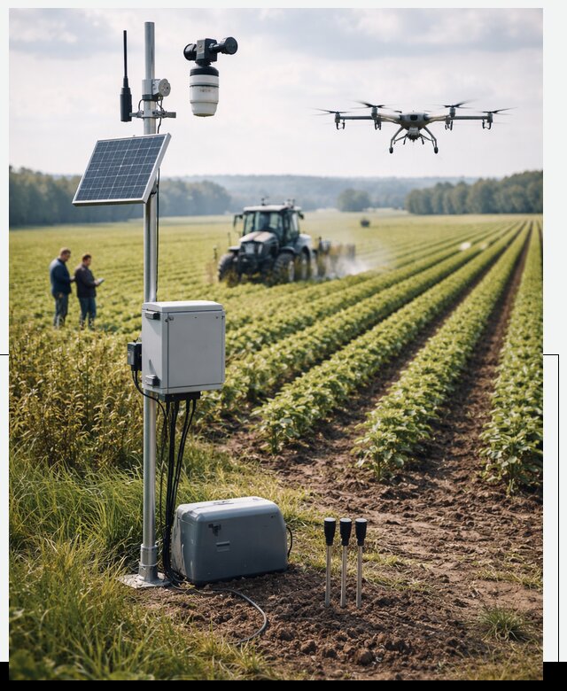 Разработка IoT мониторинга полей в Раменском от 8618 р. | АвикейРмн